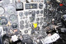 Avro Vulcan Bomber B.2 XJ823 flightdeck.