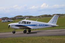 # G-AVUS PA-28-140 Cherokee @ Blackpool 16/09/2017