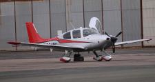 Cirrus SR22 # N264MC @ Blackpool 17/09/2018.