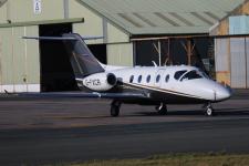 # G-FXCR Beechjet 400xp @ Blackpool 21/02/2018.