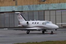 Citation Mustang # OE-FZE @ Blackpool 15/03/2018.