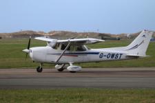 # G-OWST Cessna 172S @ Blackpool 16/04/2018.