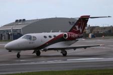 Citation Mustang # F-HERE @ Blackpool 10/11/2017