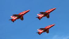 Red Arrows @ BAe Warton 11/09/2016