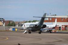 Hawker 750 # G-STWB @ Blackpool 24/07/2019.