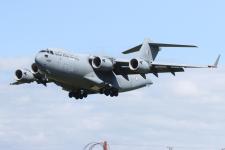 Qatar C-17 # A7-MAC @ BAe Warton 03/08/2022