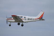 Piper PA-28 # G-BNOJ @ BAe Warton 26/03/2019