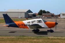 Piper PA-28-161 # G-FMAM @ Blackpool 09/08/2018.