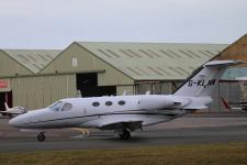 # G-KLNW Citation Mustang @ Blackpool 05/02/2018.