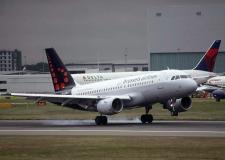 Brussels Airlines A319-112 # OO-SSM @ LHR 13/06/2011.