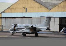 Learjet 45XR # D-CRBE @ Blackpool 07/06/2011.