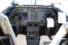 On The flightdeck Of G-STOB 20/10/2010.