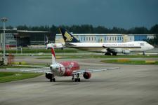 Air Asia A320-216  /  SIA Cargo